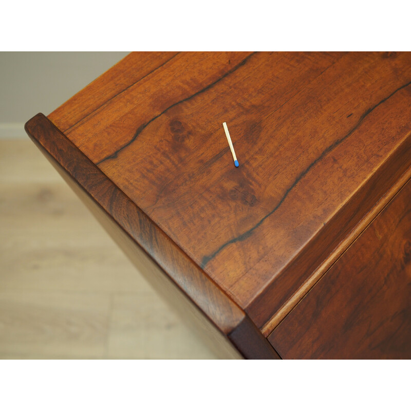 Vintage walnut secretary, Denmark 1960s