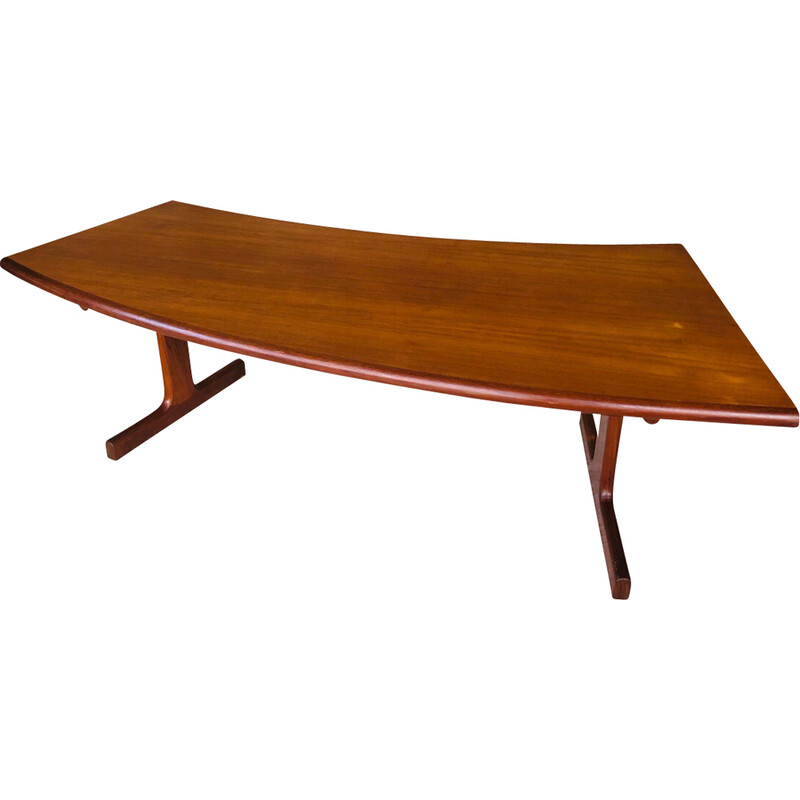 Vintage teak coffee table by Johannes Andersen for Cfc Silkeborg, 1960