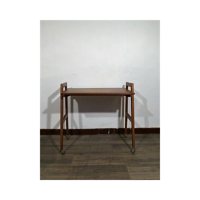 Scandinavian teak serving table - 1960s