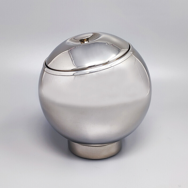 Vintage ice bucket by Aldo Tura for Macabo, Italy 1960s