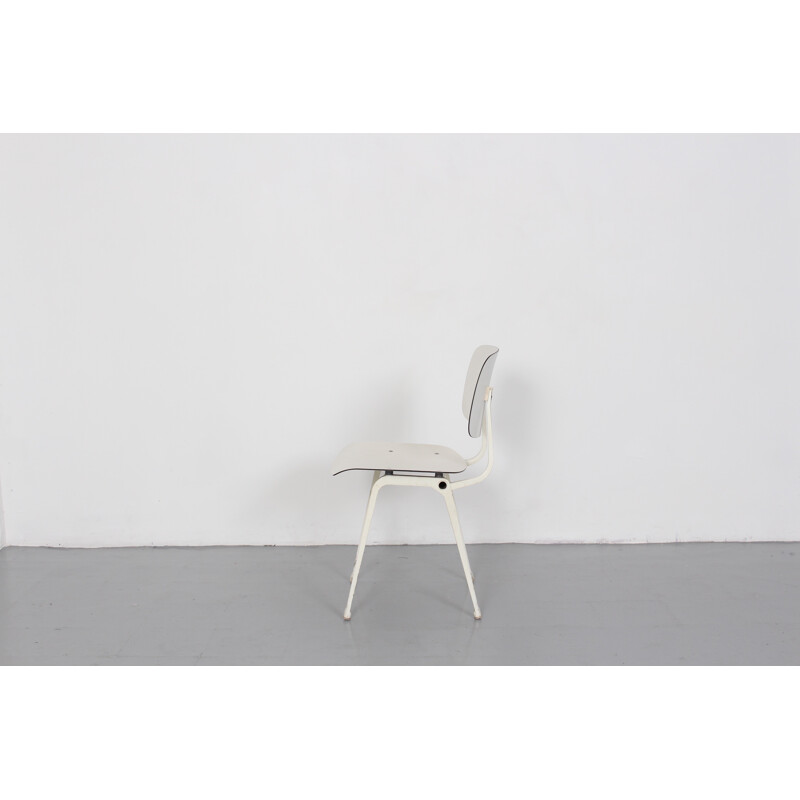 White Friso Kramer "Revolt Chair" - 1960s