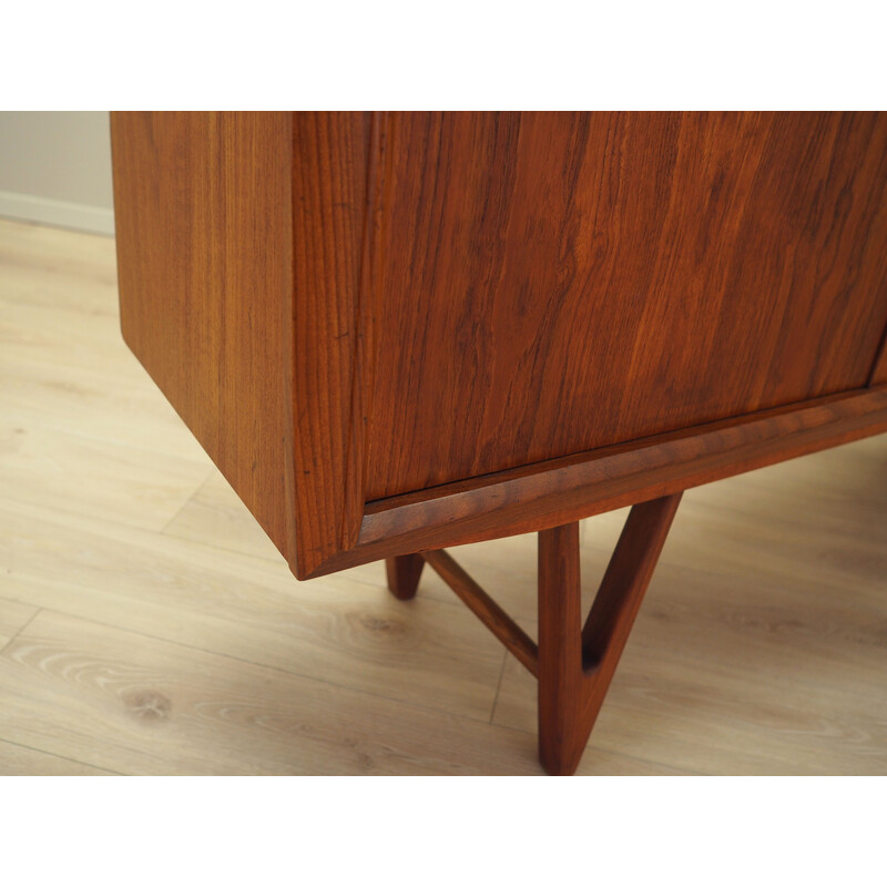 Vintage Danish teak highboard by Kurt Østervig, 1960s