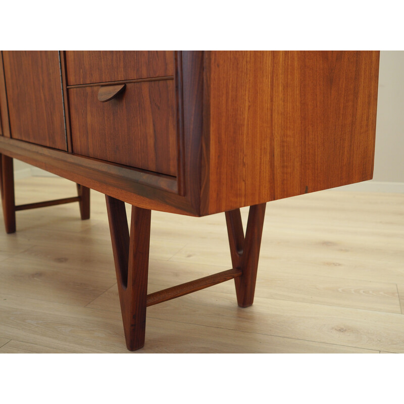 Vintage Danish teak highboard by Kurt Østervig, 1960s