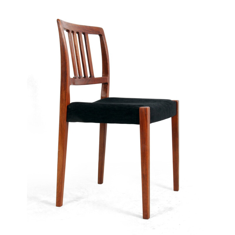 Mid Century rosewood set of 6 dining chairs, Nils Jonsson - 1960s