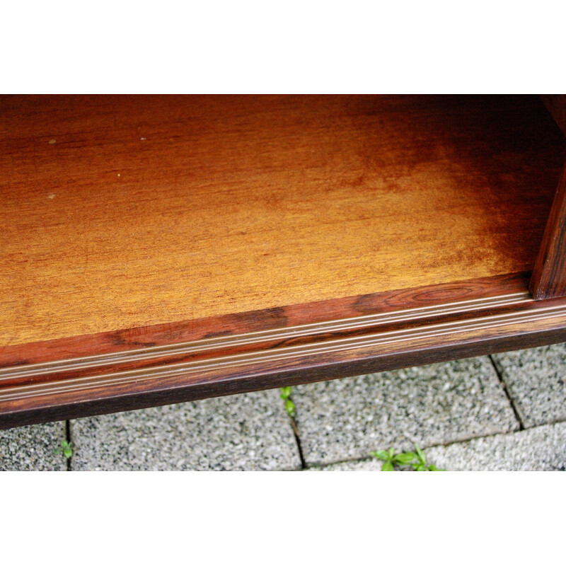 Vintage rosewood sideboard with sliding doors, 1960