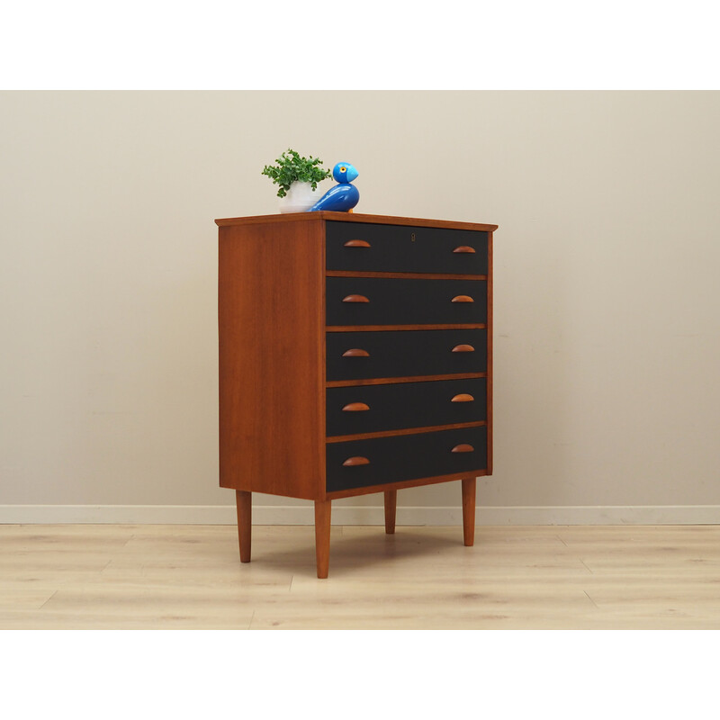 Vintage teak chest of drawers, Denmark 1970s