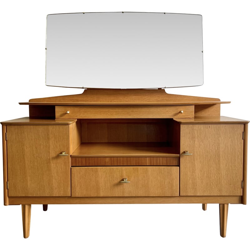 Vintage dressing table with mirror by Lebus