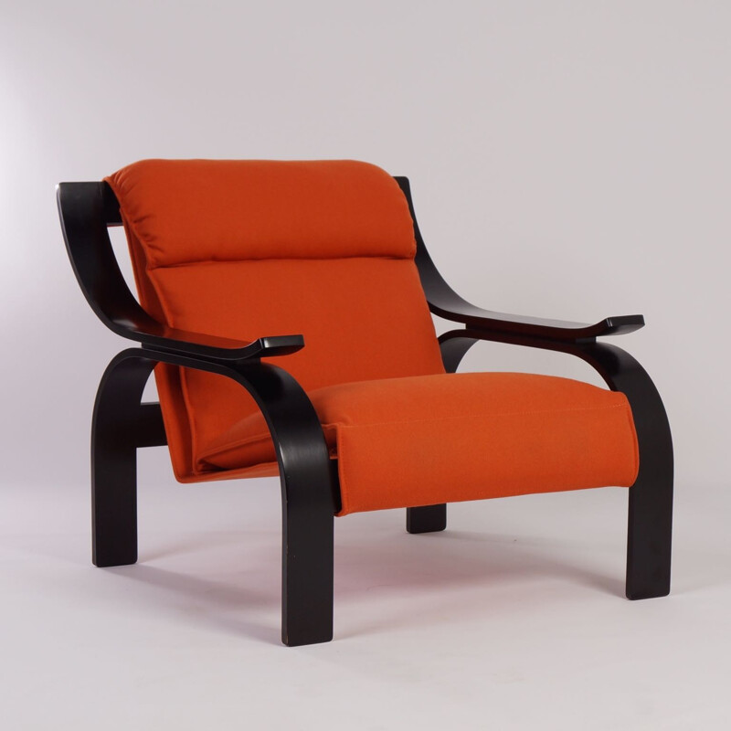 Woodline arm chair by Marco Zanuso for Arflex - 1960s