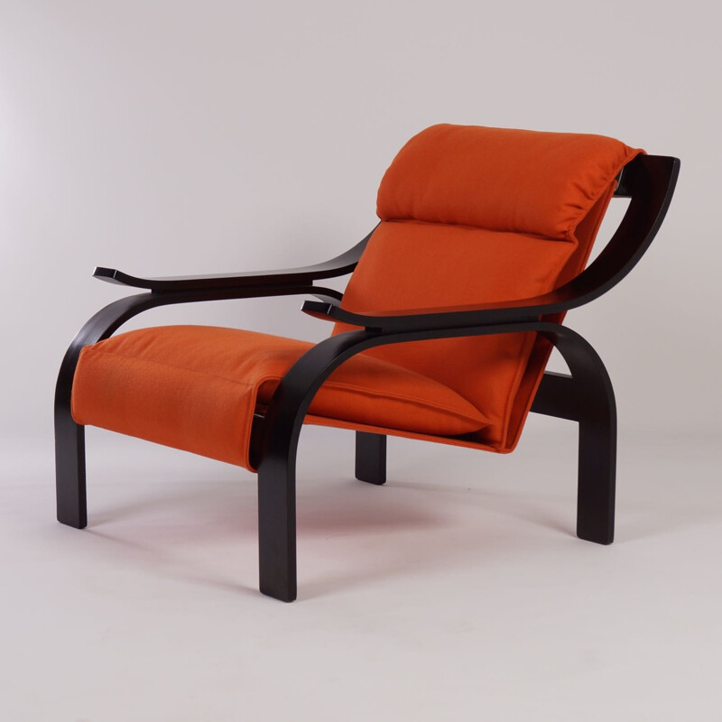 Woodline arm chair by Marco Zanuso for Arflex - 1960s