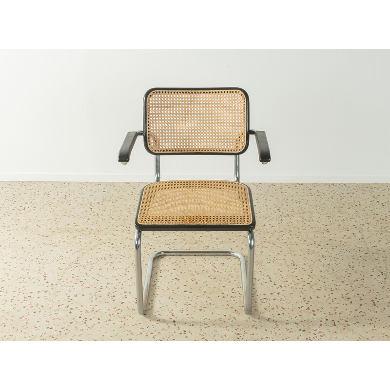 Vintage tubular steel chair model S 64 by Marcel Breuer for Thonet