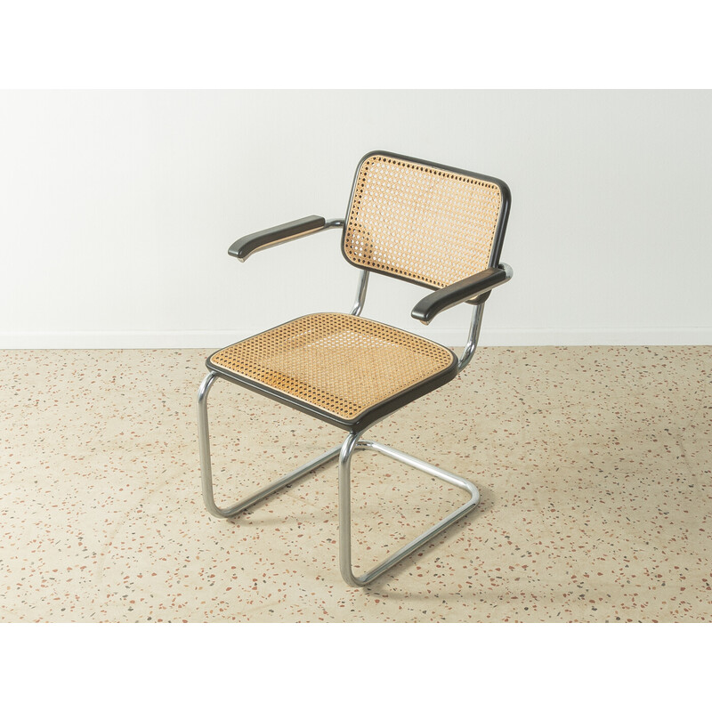 Sedia vintage in tubolare d'acciaio modello S 64 di Marcel Breuer per Thonet