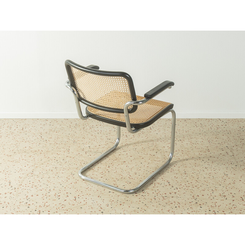 Silla vintage de tubo de acero modelo S 64 de Marcel Breuer para Thonet