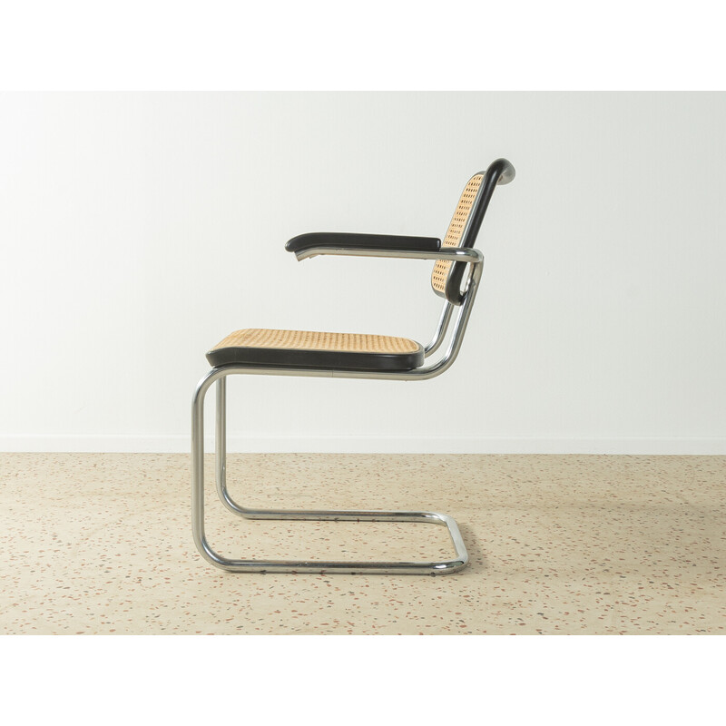 Vintage tubular steel chair model S 64 by Marcel Breuer for Thonet