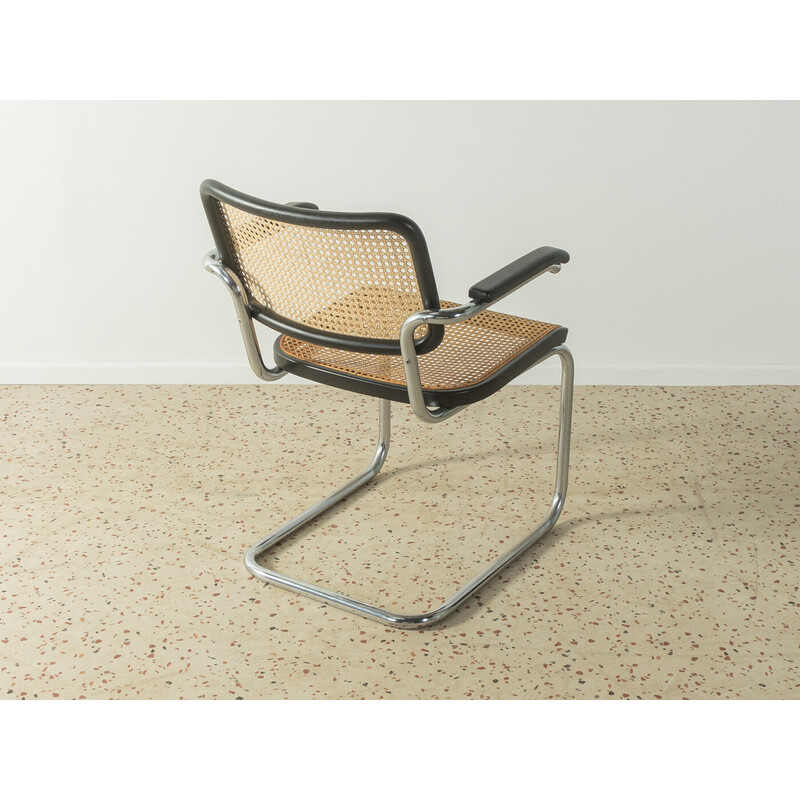 Sedia vintage in tubolare d'acciaio modello S 64 di Marcel Breuer per Thonet, Austria