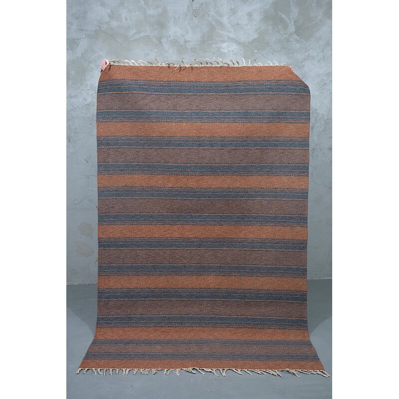 Vintage Röllakan rug, Sweden 1960s