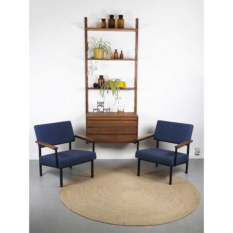 Vintage teak wall system by Poul Cadovius for Cado, Denmark