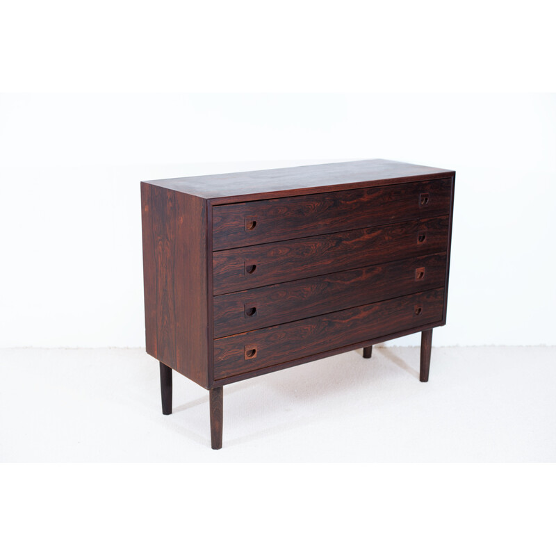 Vintage rosewood chest of drawers by Brouer Mobelfabrik