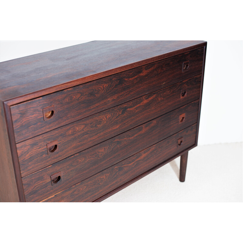 Vintage rosewood chest of drawers by Brouer Mobelfabrik