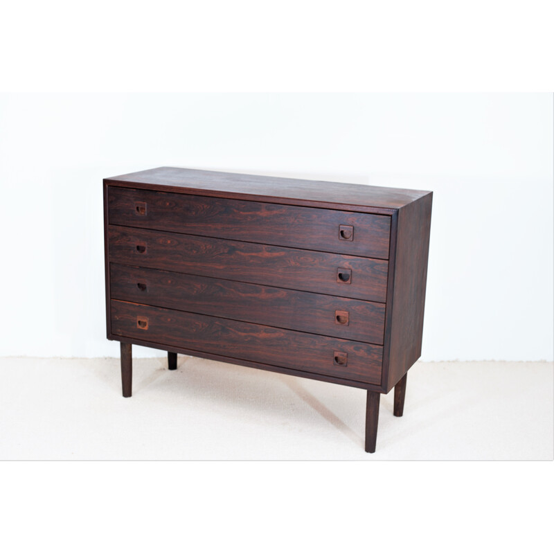 Vintage rosewood chest of drawers by Brouer Mobelfabrik