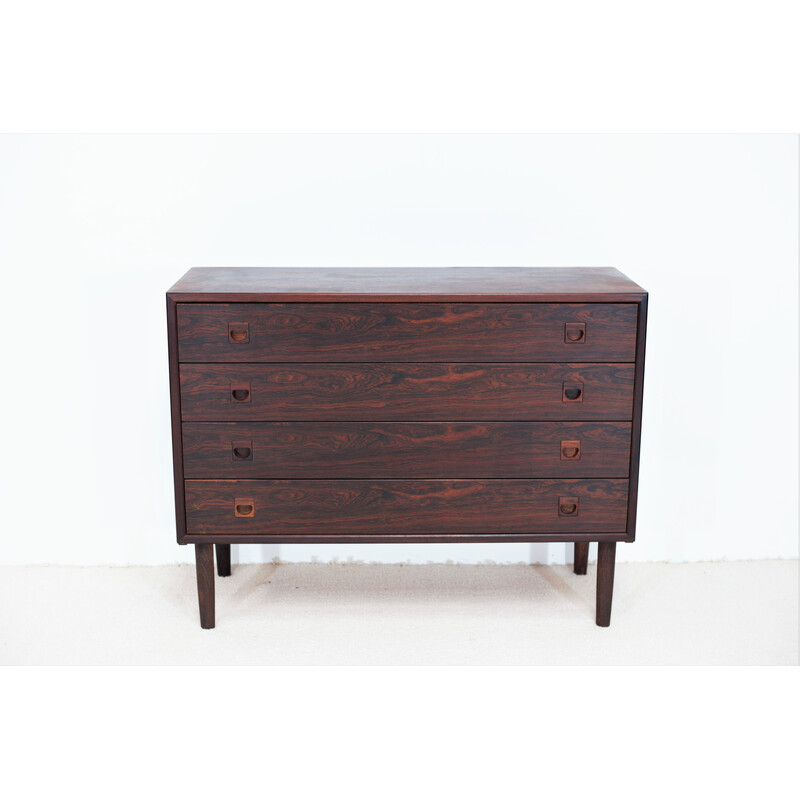 Vintage rosewood chest of drawers by Brouer Mobelfabrik