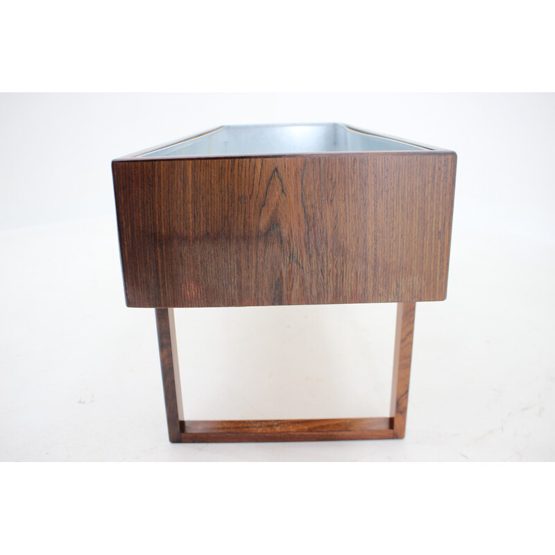 Vintage rosewood flower planter by Kai Kristiansen, Denmark 1960s