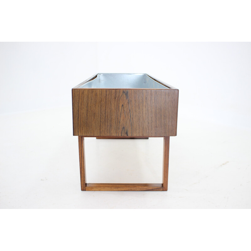 Vintage rosewood flower planter by Kai Kristiansen, Denmark 1960s