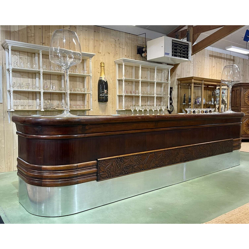 Vintage Art Deco bar counter, 1930