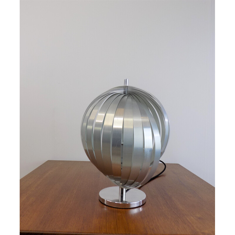 Lampe vintage Moon d'Henri Mathieu, 1970