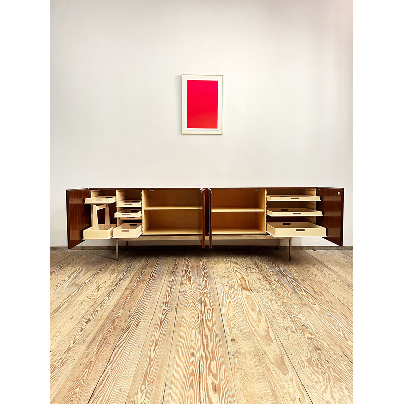 Mid century rosewood sideboard by Dieter Waeckerlin, Germany 1960s