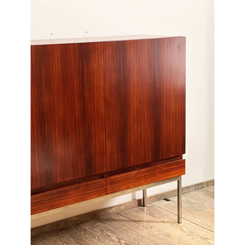 Mid century rosewood highboard by Dieter Waeckerlin, Germany 1960s