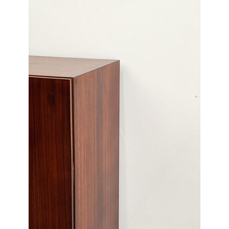 Mid century rosewood highboard by Dieter Waeckerlin, Germany 1960s