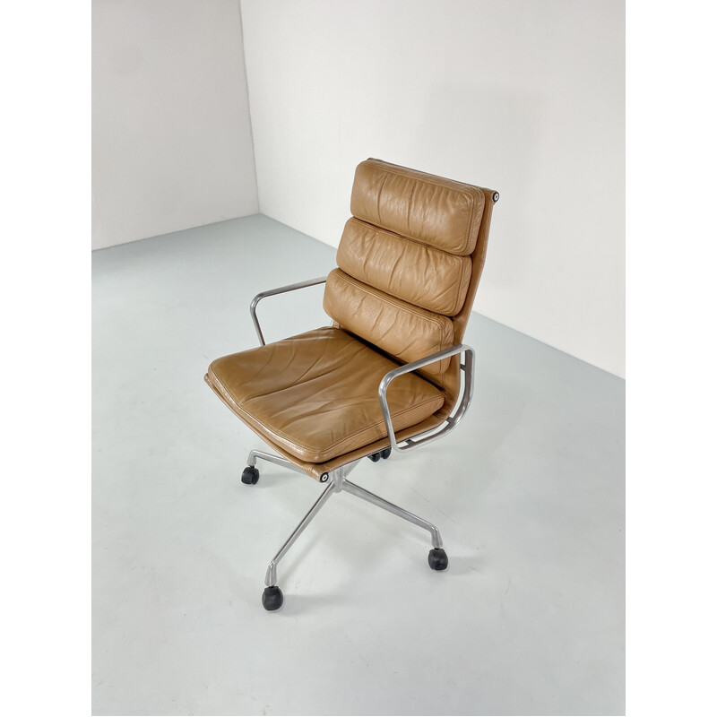 Vintage fauteuil "Ea 219" van Charles en Ray Eames voor Icf, USA 1970