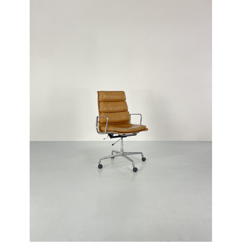 Vintage fauteuil "Ea 219" van Charles en Ray Eames voor Icf, USA 1970