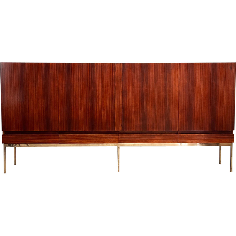 Mid century rosewood highboard by Dieter Waeckerlin, Germany 1960s