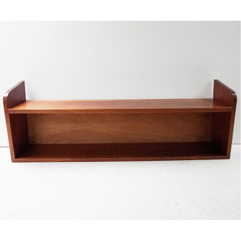 Vintage teak wall shelf by Cees Braakman for Pastoe, 1950s