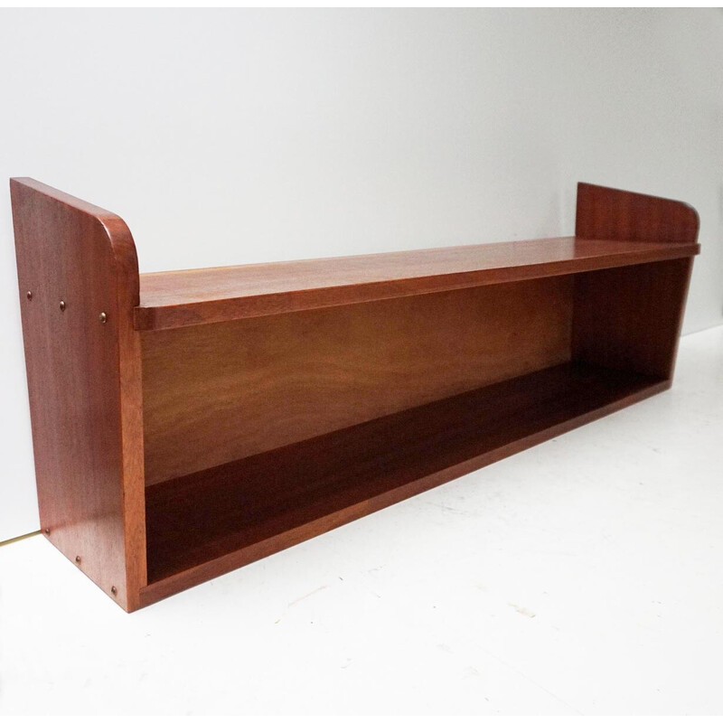 Vintage teak wall shelf by Cees Braakman for Pastoe, 1950s