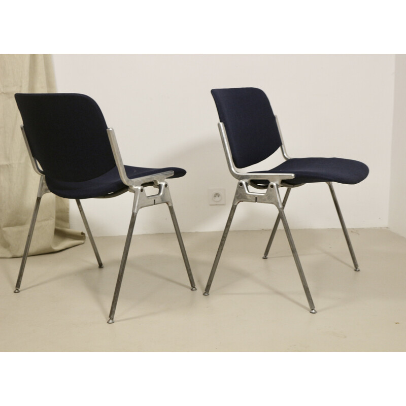 Paire de chaises vintage Dsc 106 de Giancarlo Piretti pour Anonima Casteli, 1960