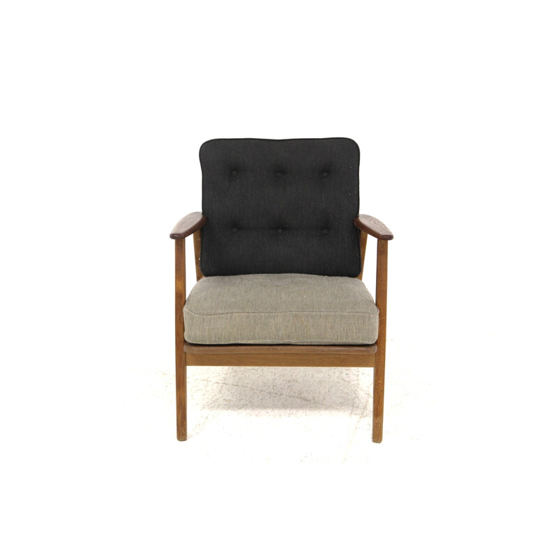 Scandinavian vintage armchair "Esbjerg" by Erik Wørtz for Möbel-Ikea, Sweden 1950