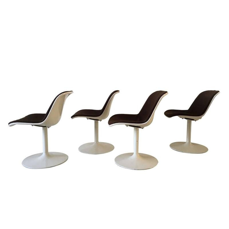 Set of 4 dining chairs model Spirit by Hajime Oonishi for Artifort - 1970s