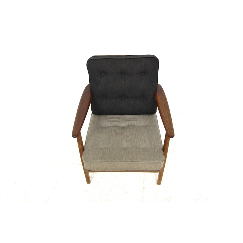 Scandinavian vintage armchair "Esbjerg" by Erik Wørtz for Möbel-Ikea, Sweden 1950