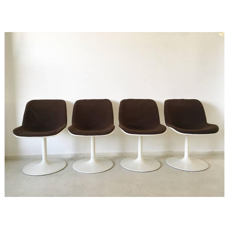 Set of 4 dining chairs model Spirit by Hajime Oonishi for Artifort - 1970s