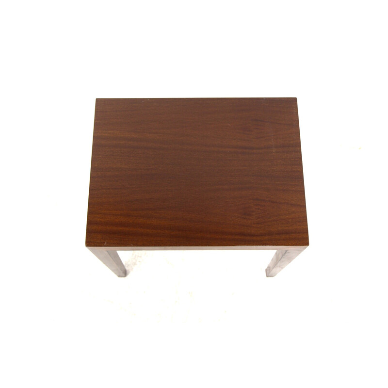 Vintage rosewood side table by Severin Hansen, Denmark 1960