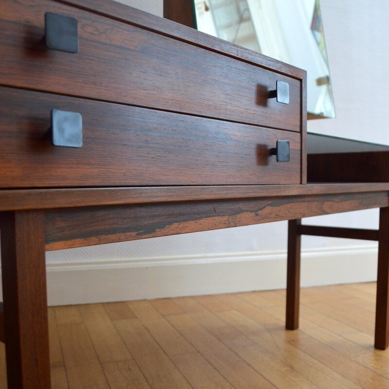 Dressing table in Rio rosewood - 1950s 