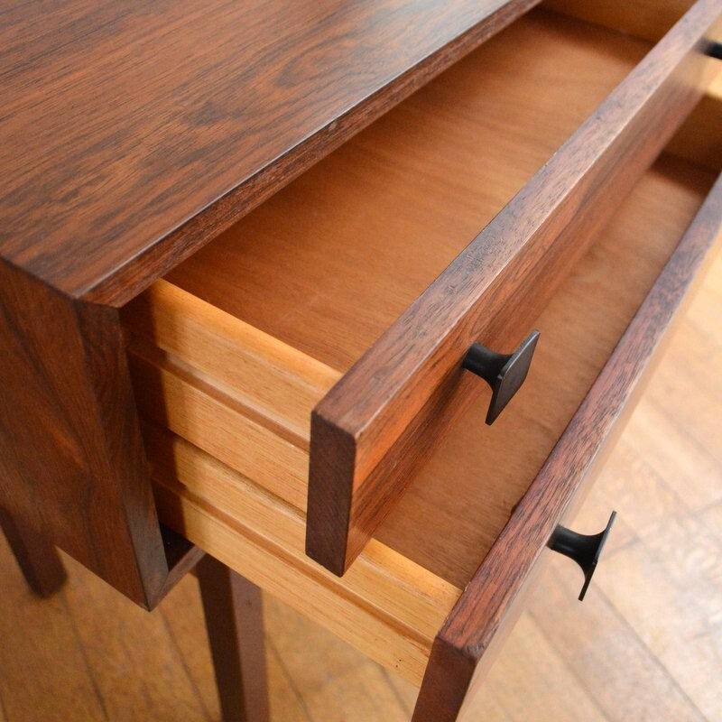 Dressing table in Rio rosewood - 1950s 