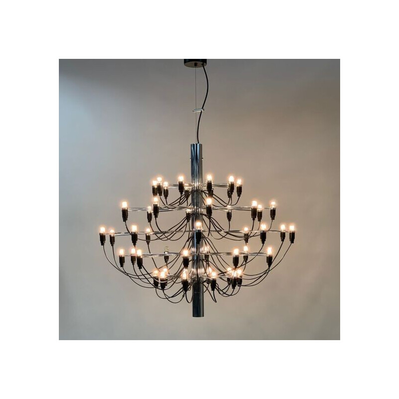 Lustre vintage 2097 par Gino Sarfatti pour Flos