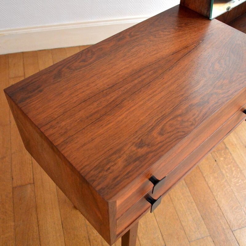 Dressing table in Rio rosewood - 1950s 