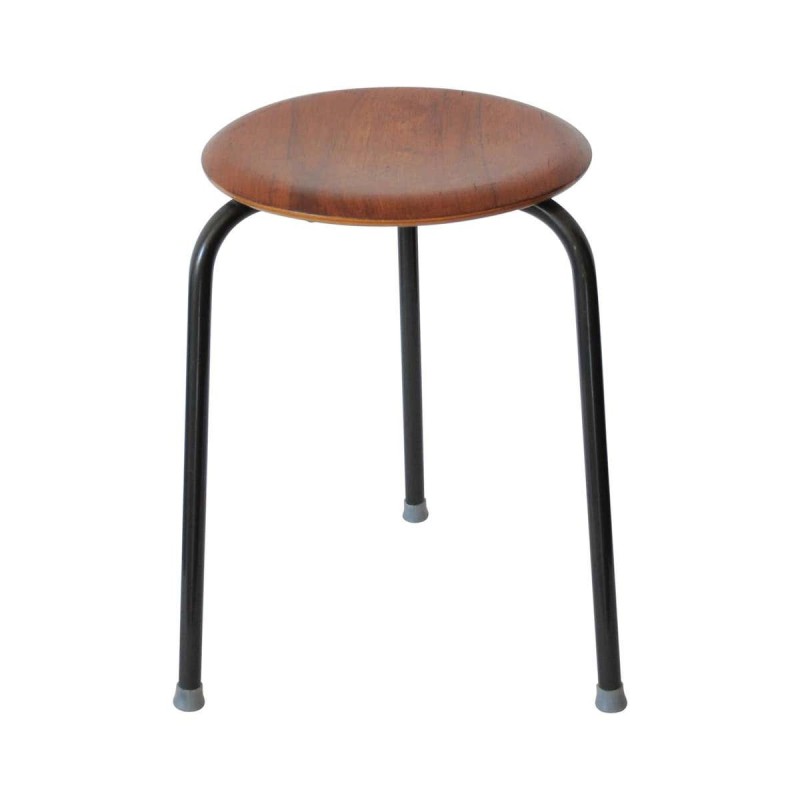 Danish vintage "Dot" stool by Arne Jacobsen for Fritz Hansen