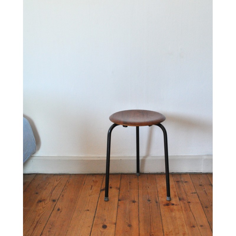 Tabouret danois vintage "Dot" par Arne Jacobsen pour Fritz Hansen