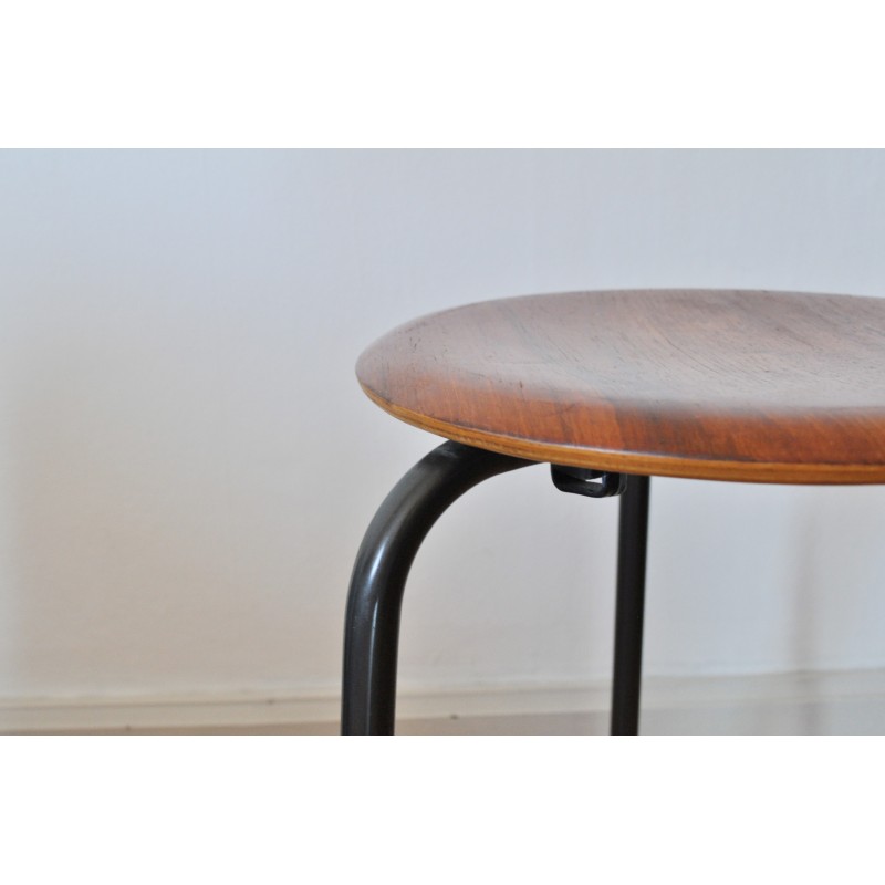 Danish vintage "Dot" stool by Arne Jacobsen for Fritz Hansen