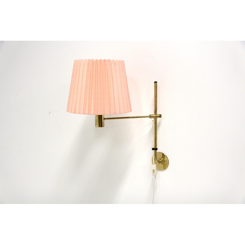 Vintage wall lamp "No. 393" by Hans-Agne Jakobsson Markaryd, Sweden 1970